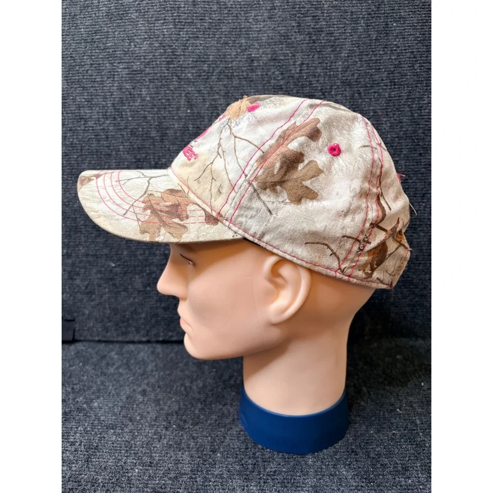Realtree by Outdoor Cap Pink Camo Embroidered Adjustable Baseball Hat 3268
